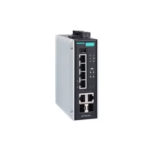 MOXA EDS-P506E-4PoE-2GTXSFP-T, Managed 6 Port Ethernet Switch With PoE RJ-45 product image