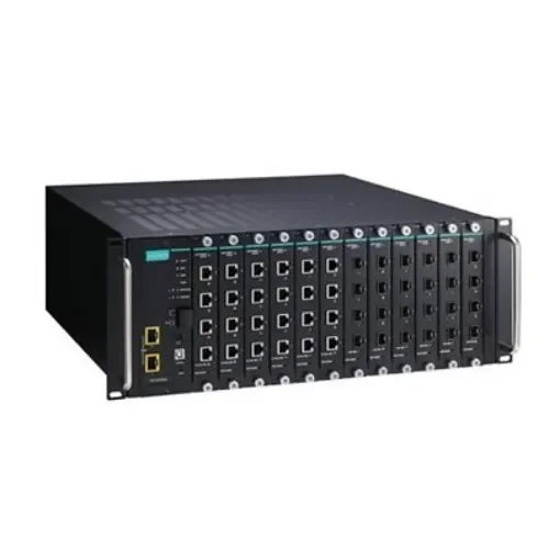MOXA ICS-G7850A-2XG-HV-HV, Managed 50 Port Ethernet Switch With PoE USB product image