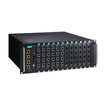 MOXA ICS-G7852A-4XG-HV-HV, Managed 52 Port Ethernet Switch With PoE USB product image