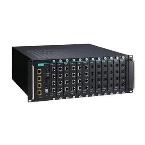 MOXA ICS-G7852A-4XG-HV-HV, Managed 52 Port Ethernet Switch With PoE USB product image