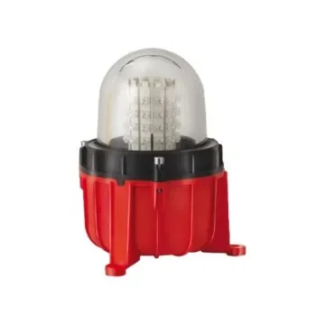 Werma 281 Series Red Continuous lighting Light Module, 230 V ac, Base Mounting, LED Bulb, IP66, IP68 - 281.410.68 product image
