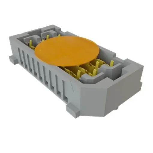 Samtec NVAM Series Straight Surface Mount PCB Header, 32 Contact(s), 0.8mm Pitch, 4 Row(s), Shrouded - NVAM-DP-04-1-02.0-S-2-K-TR product image