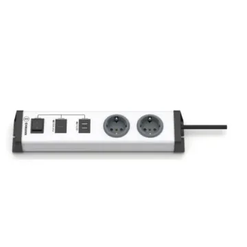 Bodo Ehmann Type F - German Schuko, USB 4 Gang Power Distribution Unit, 1.5m Cable, 16A, 250 V - 0201x0o022301 product image