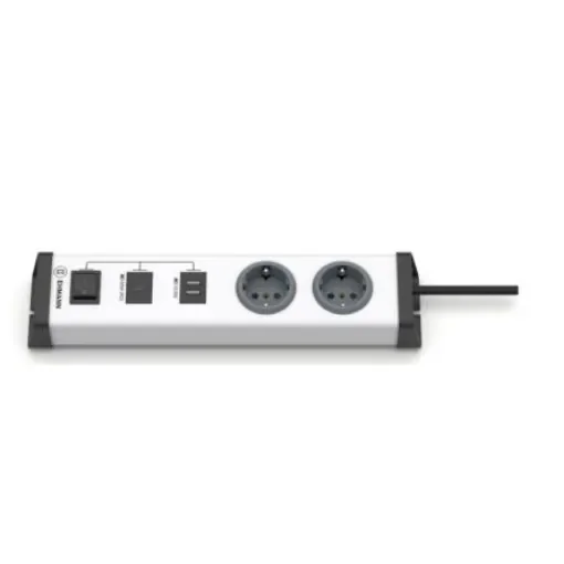 Bodo Ehmann Type F - German Schuko, USB 4 Gang Power Distribution Unit, 1.5m Cable, 16A, 250 V - 0201x0o022301 product image