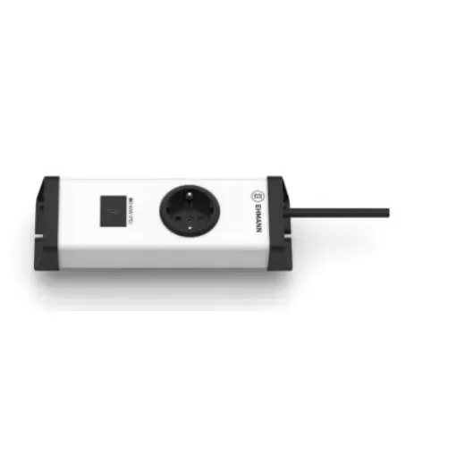 Bodo Ehmann Type F - German Schuko, USB 2 Gang Power Distribution Unit, 1.5m Cable, 16A, 250 V - 0200x0n012301 product image