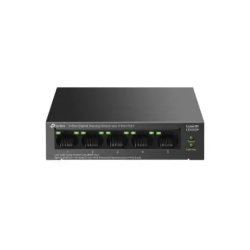 TP-Link LS105GP, Network Switch 4 Port Network Switch With PoE product image