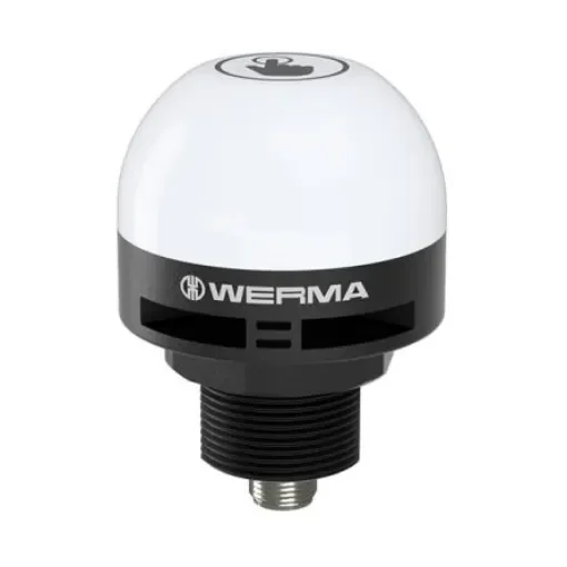 Werma 240 Series Beacon, 24 V, Built-in Mounting, LED Bulb, IP65, IP69K - 240.290.55 product image