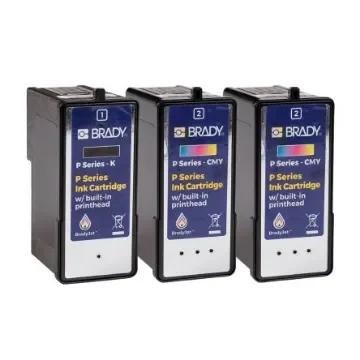 Brady P-2CMY1K Black, Cyan, Magenta, Yellow Ink Cartridge product image
