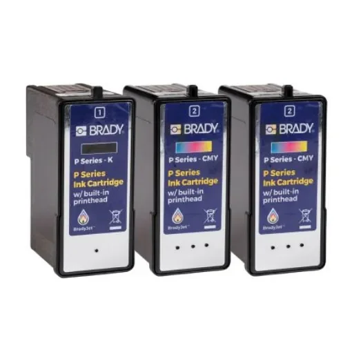Brady P-2CMY1K Black, Cyan, Magenta, Yellow Ink Cartridge product image