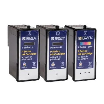Brady P-1CMY2K Black, Cyan, Magenta, Yellow Ink Cartridge product image