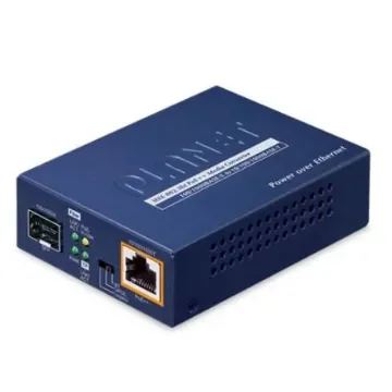 Planet RJ45 Ethernet Media Converter, Multi Mode, 10/100/1000Mbit/s, Full Duplex 100m - GUP-805A-95W product image