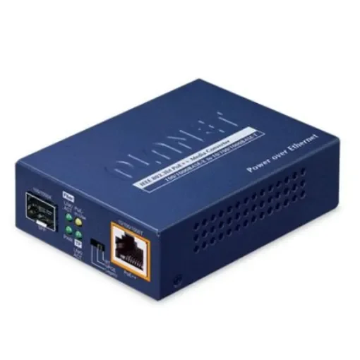 Planet RJ45 Ethernet Media Converter, Multi Mode, 10/100/1000Mbit/s, Full Duplex 100m - GUP-805A-95W product image