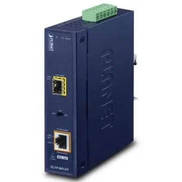 Planet RJ45 Ethernet Media Converter, Copper, 1000/2000Mbit/s, Full Duplex 100m - IGTP-805AT product image
