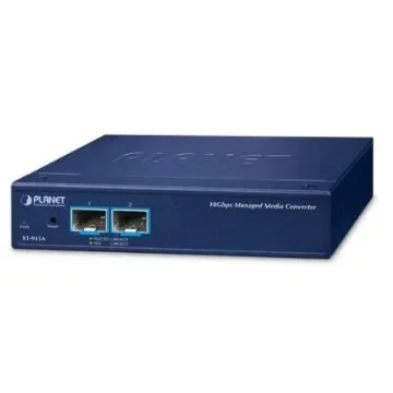 Planet RJ45 Ethernet Media Converter, Copper, 40000Mbit/s, Half/Full Duplex 100km - XT-915A product image