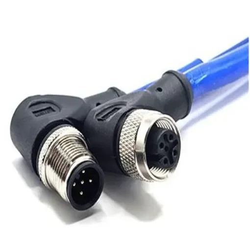 Mueller Electric Right Angle Male 5 way M12 to Right Angle Female 5 way M12 Actuator/Sensor Cable, 5m - C5BD82M005 product image