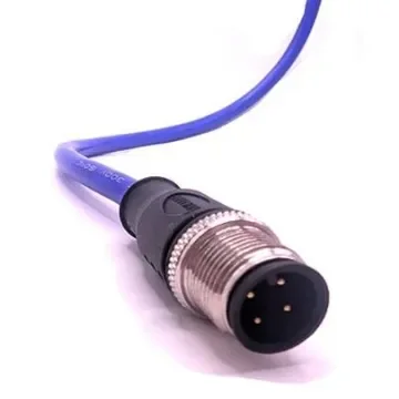 Mueller Electric Straight Male 4 way M12 to Free Ends Actuator/Sensor Cable, 10m - C4A81M010 product image