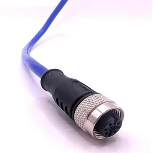 Mueller Electric Straight Female 4 way M12 to Free Ends Actuator/Sensor Cable, 10m - C4C81M010 product image