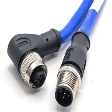 Mueller Electric Straight Male 5 way M12 to Right Angle Female 5 way M12 Actuator/Sensor Cable, 5m - C5AD82M005 product image