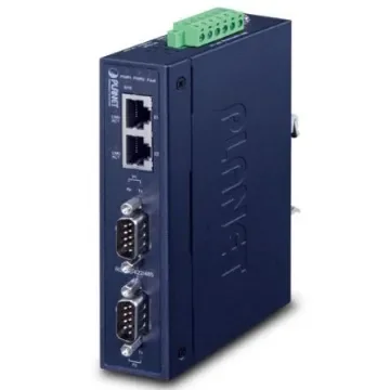 Planet Serial Device Server, 2 Serial Port, RS232, RS422, RS485 Interface, 921kbps Baud Rate - ICS-2200T product image