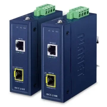 Planet Ethernet Ethernet Media Converter 100m - IECC-210-KIT product image