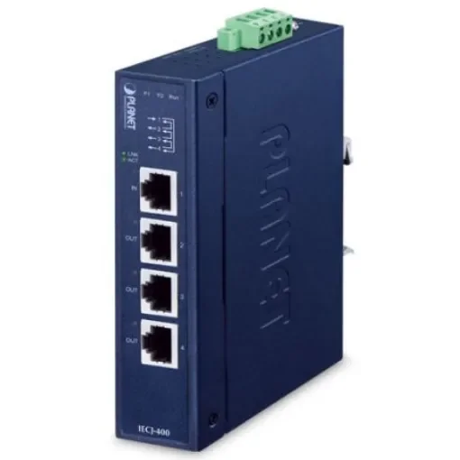 Planet RJ45 Ethernet Media Converter 100m - IECJ-400 product image