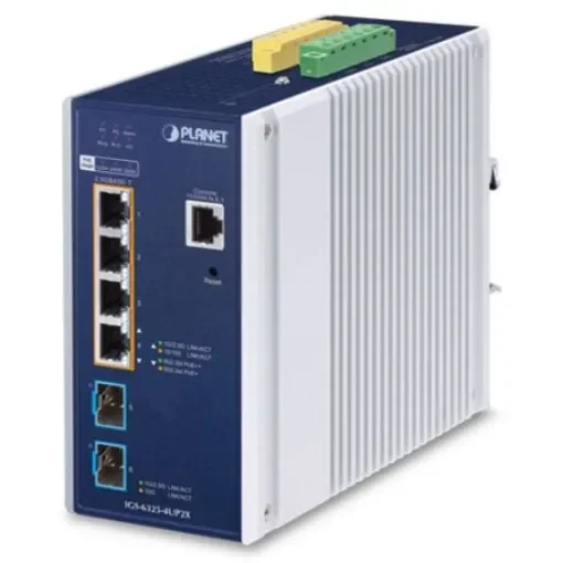 Planet IGS-6325-4UP2X, Managed Switch 4 Port Network Switch With PoE RJ-45 product image