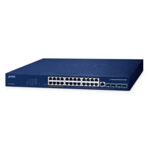 Planet GS-6311-24HP4X, Managed Switch 8 Port Network Switch With PoE RJ-45 product image