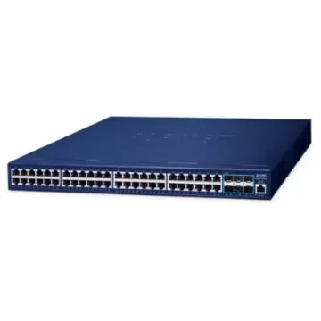Planet RJ45 Ethernet Media Converter, Copper, 10/100/1000Mbit/s - GS-6311-48T6X product image