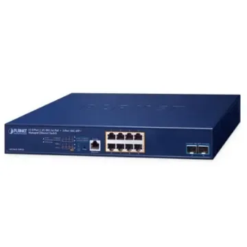 Planet MGS-6311-8P2X, Managed Switch 8 Port Network Switch With PoE RJ-45 product image