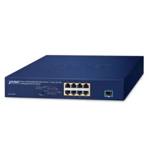 Planet MGS-910XP, Unmanaged 8 Port Network Switch With PoE product image