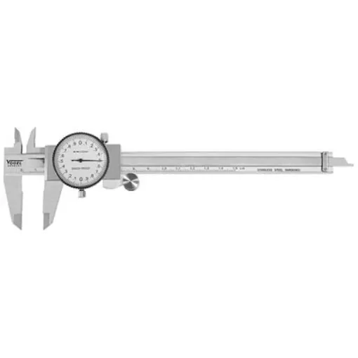 Vogel 150mm Dial Caliper Caliper 0.02 mm Resolution, Metric - 201102 product image