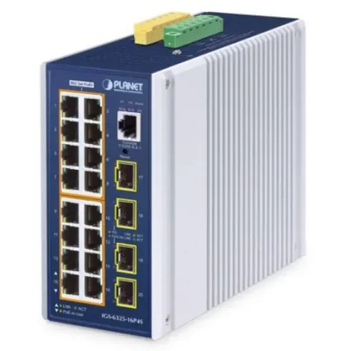 Planet IGS-6325-16P4S, Managed Switch 16 Port Network Switch With PoE RJ-45 product image