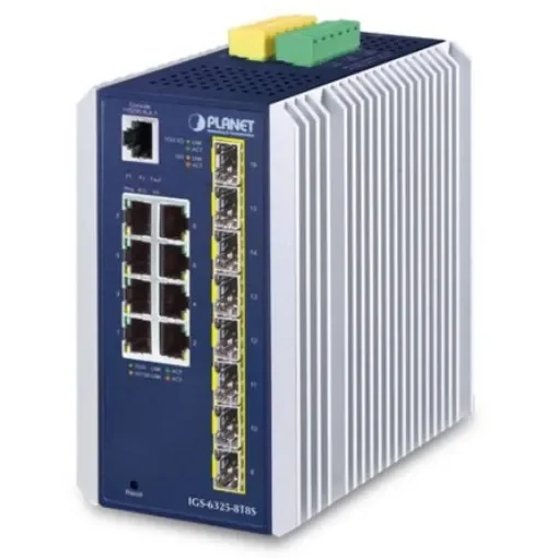 Planet IGS-6325-8T8S, Managed Switch 8 Port Network Switch RJ-45 product image