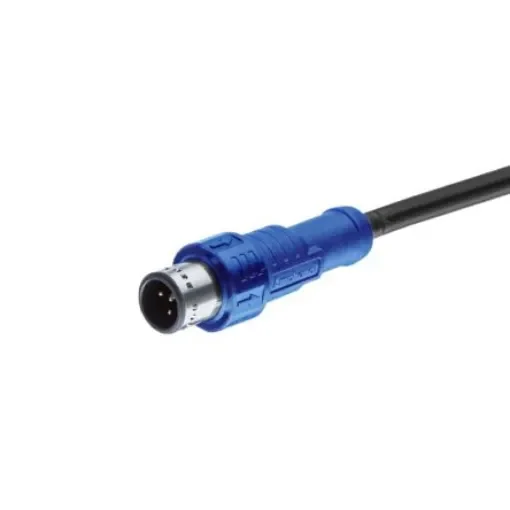Amphenol Industrial Straight Male 5 way M12 to Straight Male 5 way Actuator/Sensor Cable, 10m - UMC-05BMMM-PL8A10 product image