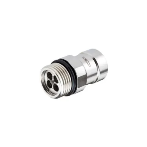 Amphenol Industrial Industrial Circular Connectors, Panel Mount, 1/2 in Connector, Socket, Female, SQD Series - SQDB-08SAMM-BNA001 product image