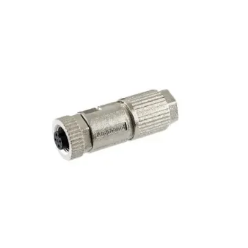 Amphenol Industrial Industrial Circular Connectors, 4 Contacts, Cable Mount, M12 Connector, Socket, Female, IP68, MSAS - MSAS-04BFFD-SL8010 product image