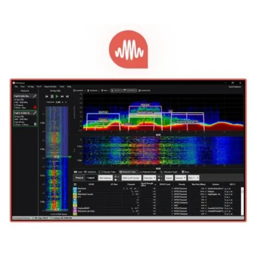 Oscium MetaGeek OS-SFW-000021 Chanalyzer Software, For Use With Built-In WiFi Card, Wi-Spy DBx, Wi-Spy Lucid, WiPry product image