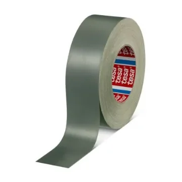 Tesa 04657-00114-00 Cloth Tape, 50m x 38mm, Black, Grey, Acrylic Coated Finish product image