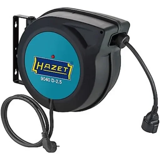 HAZET 20m Cable Reel Cassette Reel, 230 V, IP20 - 9040D-2.5 product image