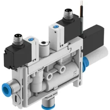 Festo Vacuum Generator, 0.7mm nozzle , 4.5bar 17L/min, OVEL series - OVEL-7-H-15-PQ-VQ4-UA-C-A-V1PNLK-R8 product image