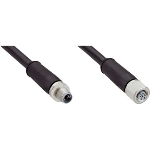 SICK Straight Female 5 way M12 to Straight Male 5 way M12 Actuator/Sensor Cable, 3m - YF2L15-030UK1M2L15 product image