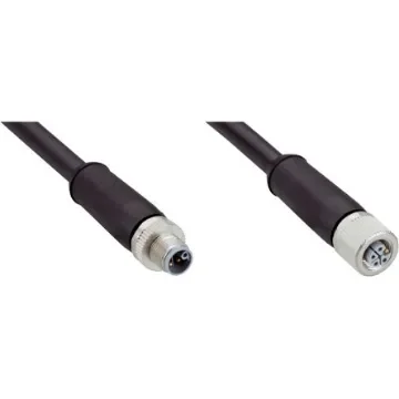 SICK Straight Female 5 way M12 to Straight Male 5 way M12 Actuator/Sensor Cable, 10m - YF2L15-100UK1M2L15 product image