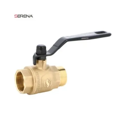 Sferaco Brass Ball Valve, Ball Valve, Threaded, BSP 1 1/2in, 40bar Operating Pressure - 571008S product image