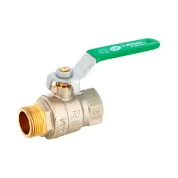 Sferaco Nickel Plated Brass Ball Valve, Ball Valve, Threaded, BSP 2in, 40bar Operating Pressure - 528009 product image