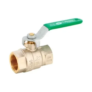 Sferaco Nickel Plated Brass Ball Valve, Ball Valve, Threaded, BSP 2in, 40bar Operating Pressure - 577009 product image