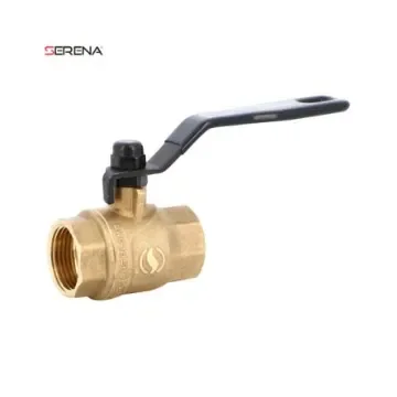 Sferaco Brass Ball Valve, Ball Valve, Threaded, BSP 1 1/2in, 40bar Operating Pressure - 509008S product image