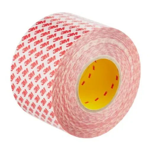 3M GPT 020F Red, White Double Sided Tape, 0.2mm Thick, ABS - 10.9 N/cm, Glass - 11.8 N/cm, Polycarbonate - 12.3 N/cm, - 7100369902 product image