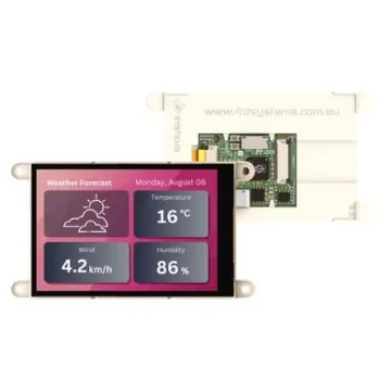 4D Systems gen4-RP2350-35CT TFT TFT LCD Display / Touch Screen, 3.5in HVGA, 320 x 480pixels product image