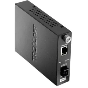 Trendnet RJ45, SC Ethernet Media Converter, Single Mode, 2000Mbit/s, Full Duplex 40km - TFC-1000S40D5 product image