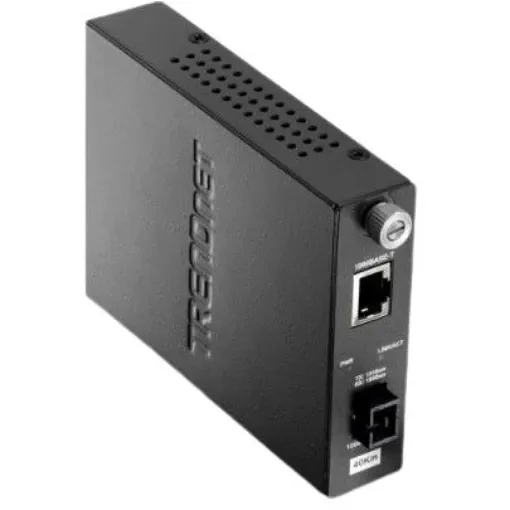 Trendnet RJ45, SC Ethernet Media Converter, Single Mode, 2000Mbit/s, Full Duplex 40km - TFC-1000S40D5 product image
